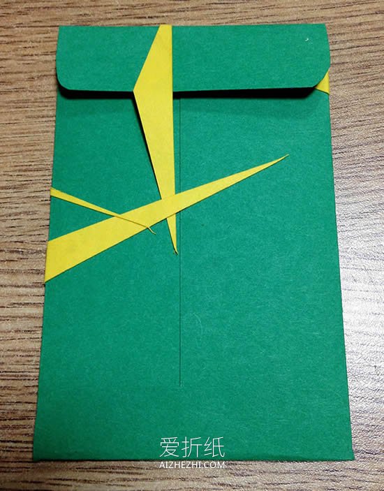 怎么折纸赠送礼品卡的信封的折法及作品图片- www.aizhezhi.com