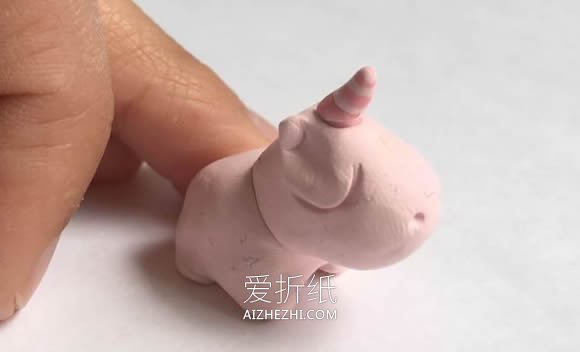 怎么做超轻粘土独角兽手机支架的制作方法- www.aizhezhi.com