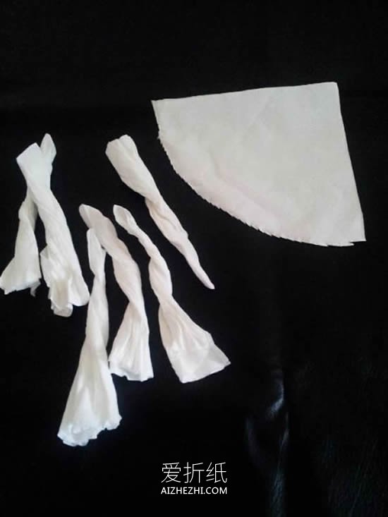 怎么做餐巾纸芭蕾舞演员人偶的手工制作方法- www.aizhezhi.com