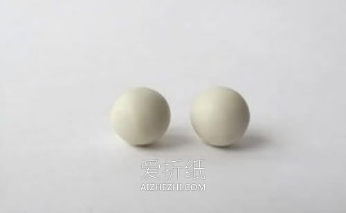 怎么做超轻粘土绵羊的手工制作图解教程- www.aizhezhi.com