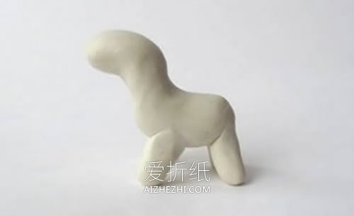 怎么做超轻粘土绵羊的手工制作图解教程- www.aizhezhi.com