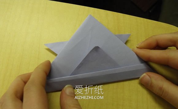 怎么折纸宠物帽子的折叠方法简单又漂亮- www.aizhezhi.com