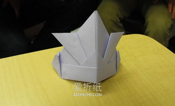 怎么折纸宠物帽子的折叠方法简单又漂亮- www.aizhezhi.com