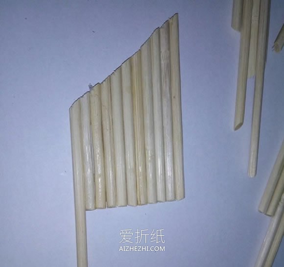 怎么用一次性筷子做飞机模型的制作方法- www.aizhezhi.com