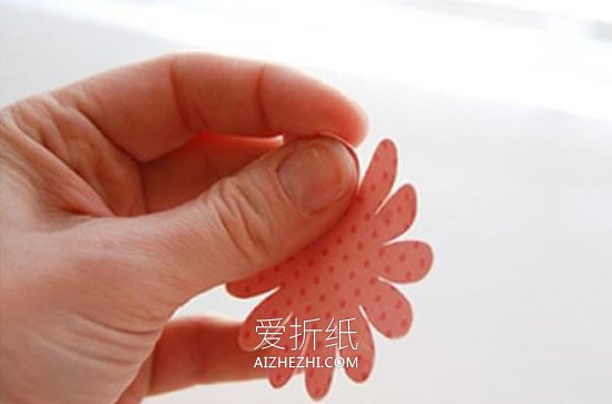 怎么做中秋节祝福花朵贺卡的制作方法- www.aizhezhi.com