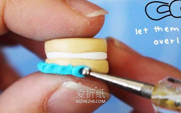 怎么做逼真超轻粘土玫瑰蛋糕的制作方法步骤- www.aizhezhi.com