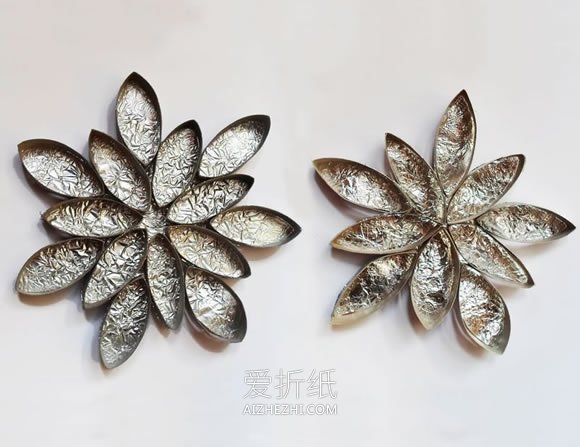 怎么做闪亮卷纸芯雪花的手工制作方法教程- www.aizhezhi.com