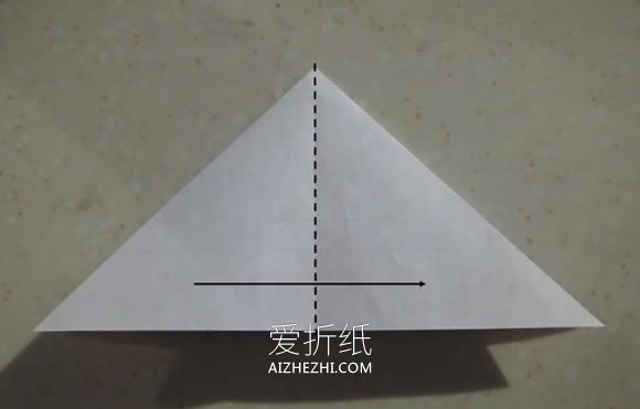 怎么折纸拥抱的双手的折法步骤图解- www.aizhezhi.com