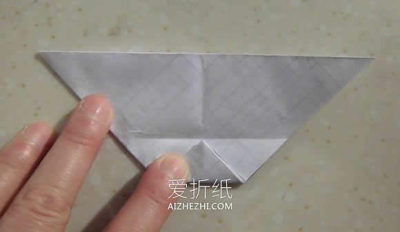 怎么折纸拥抱的双手的折法步骤图解- www.aizhezhi.com