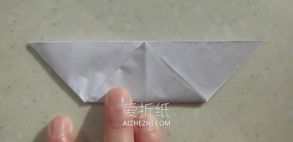 怎么折纸拥抱的双手的折法步骤图解- www.aizhezhi.com