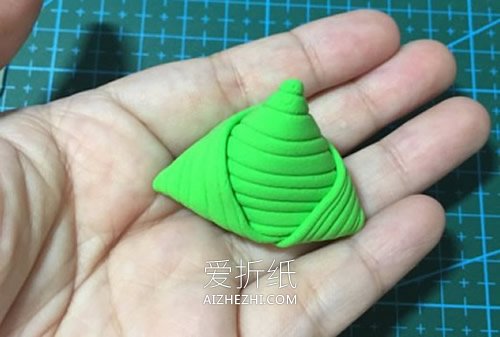 怎么简单做端午节粘土粽子的手工制作教程- www.aizhezhi.com