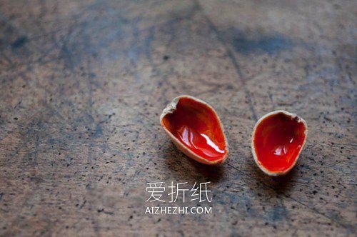 怎么做开心果壳胸针的制作方法简单又可爱- www.aizhezhi.com