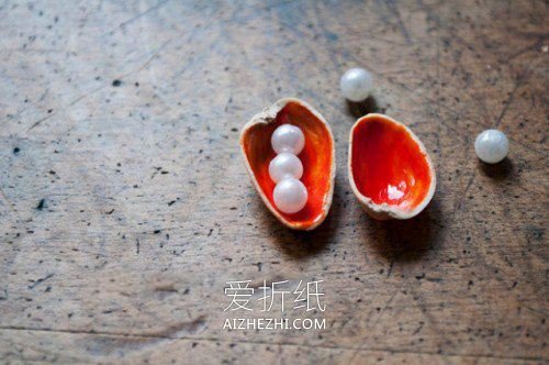 怎么做开心果壳胸针的制作方法简单又可爱- www.aizhezhi.com