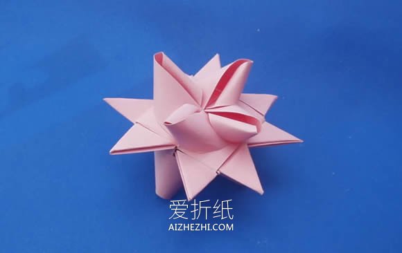 怎么折纸平面和立体星星的折叠步骤图解- www.aizhezhi.com