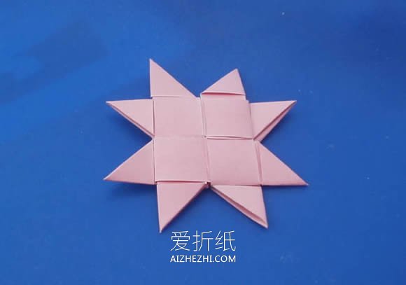 怎么折纸平面和立体星星的折叠步骤图解- www.aizhezhi.com