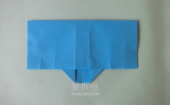 怎么简单折纸圣诞花环挂饰的折法步骤图解- www.aizhezhi.com