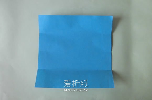 怎么简单折纸圣诞花环挂饰的折法步骤图解- www.aizhezhi.com