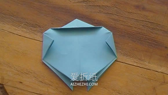 幼儿怎么简单折纸七星瓢虫的折法图解- www.aizhezhi.com