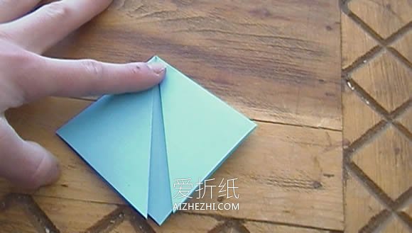 幼儿怎么简单折纸七星瓢虫的折法图解- www.aizhezhi.com