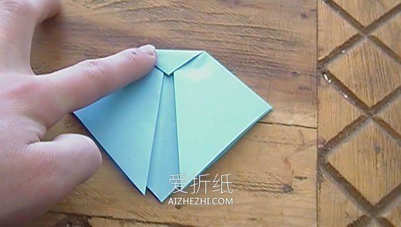 幼儿怎么简单折纸七星瓢虫的折法图解- www.aizhezhi.com