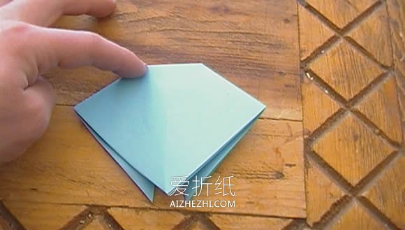 幼儿怎么简单折纸七星瓢虫的折法图解- www.aizhezhi.com