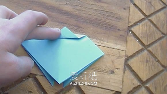 幼儿怎么简单折纸七星瓢虫的折法图解- www.aizhezhi.com