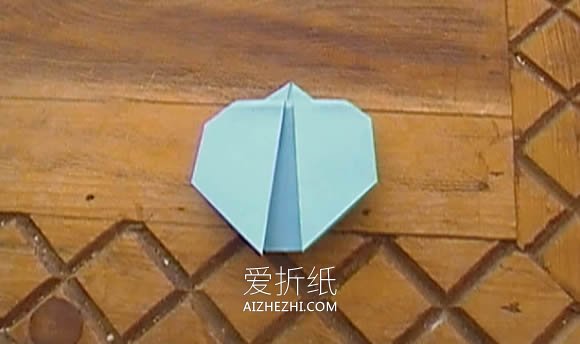 幼儿怎么简单折纸七星瓢虫的折法图解- www.aizhezhi.com