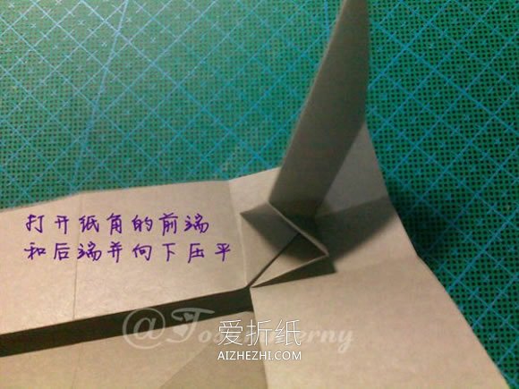 怎么折纸复杂兔八哥的折法详细图解教程- www.aizhezhi.com