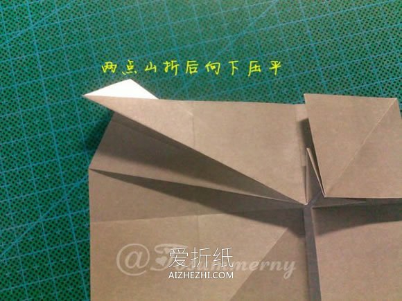 怎么折纸复杂兔八哥的折法详细图解教程- www.aizhezhi.com