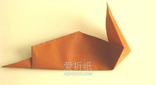 怎么简单折纸蜗牛的折法步骤图解- www.aizhezhi.com