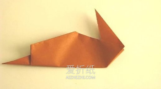 怎么简单折纸蜗牛的折法步骤图解- www.aizhezhi.com