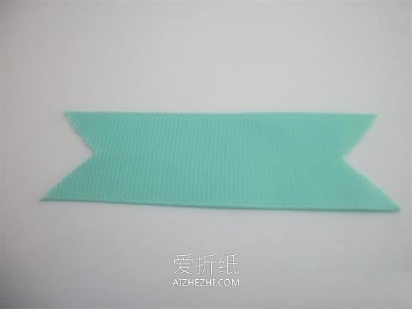 怎么做双色公主风蝴蝶结发饰的制作方法- www.aizhezhi.com