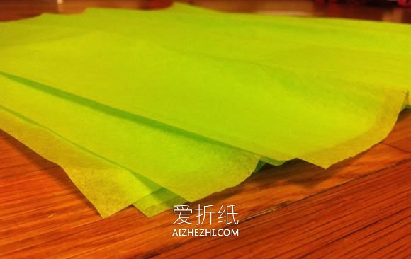 怎么做薄纸花球的手工制作方法教程- www.aizhezhi.com