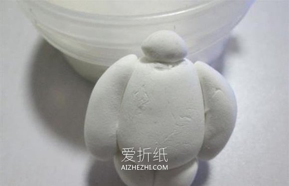 怎么做超轻粘土大白的详细手工制作教程- www.aizhezhi.com