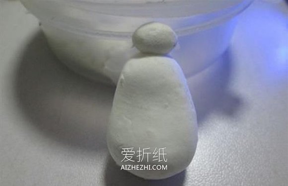 怎么做超轻粘土大白的详细手工制作教程- www.aizhezhi.com