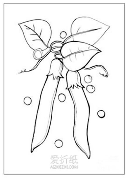 幼儿园怎么简单做豌豆荚的手工制作教程- www.aizhezhi.com
