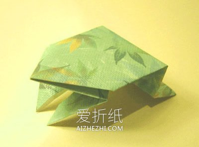 最简单小青蛙怎么折叠的方法教程- www.aizhezhi.com