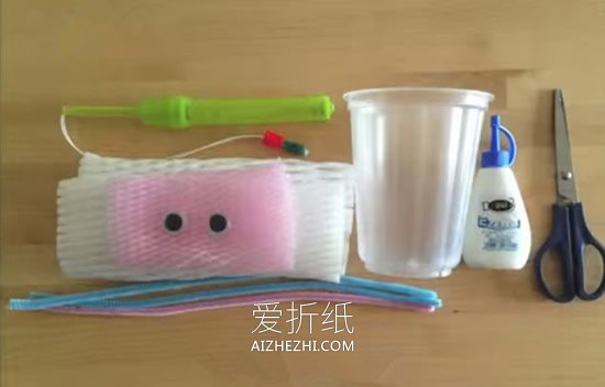 怎么废物利用做中秋节兔子灯笼的制作方法- www.aizhezhi.com
