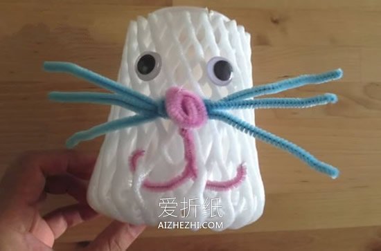 怎么废物利用做中秋节兔子灯笼的制作方法- www.aizhezhi.com