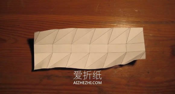 怎么折纸五角大楼形状多边形的折法步骤图解- www.aizhezhi.com
