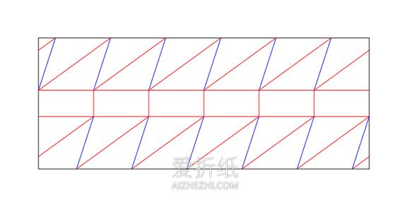 怎么折纸五角大楼形状多边形的折法步骤图解- www.aizhezhi.com