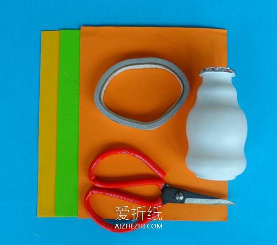 怎么用酸奶瓶做阿拉伯国王人偶的制作方法- www.aizhezhi.com