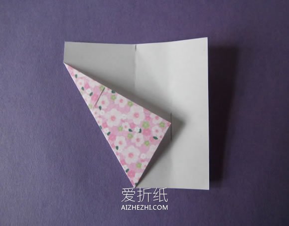 怎么折纸双色纸球的折法步骤图解- www.aizhezhi.com