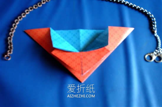 怎么折纸带翅膀心的折叠方法步骤图- www.aizhezhi.com