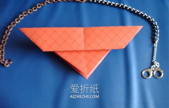 怎么折纸带翅膀心的折叠方法步骤图- www.aizhezhi.com