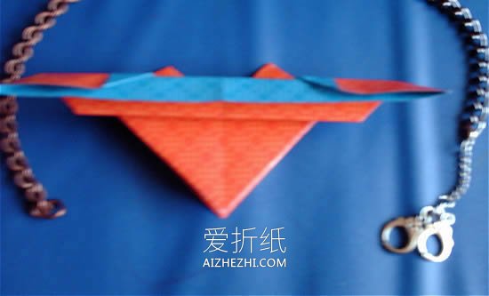 怎么折纸带翅膀心的折叠方法步骤图- www.aizhezhi.com
