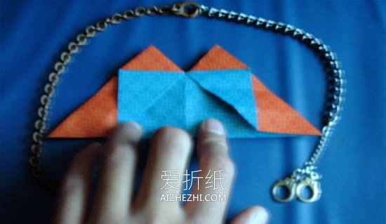 怎么折纸带翅膀心的折叠方法步骤图- www.aizhezhi.com