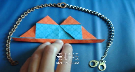 怎么折纸带翅膀心的折叠方法步骤图- www.aizhezhi.com