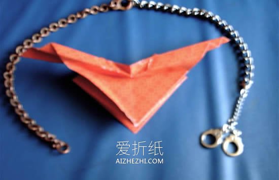 怎么折纸带翅膀心的折叠方法步骤图- www.aizhezhi.com