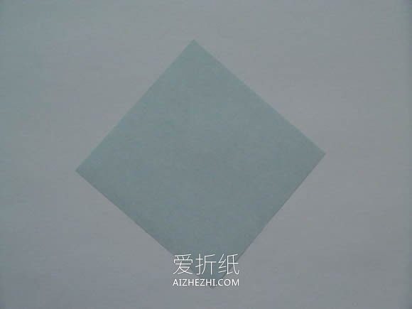 怎么折纸模块化三角形收纳盒的折法图解- www.aizhezhi.com